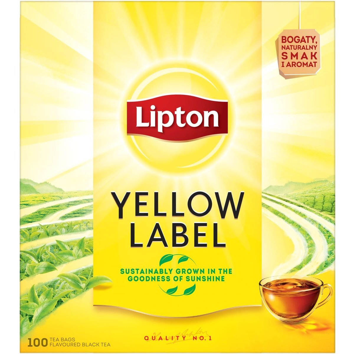 Lipton Yellow label čaj 100 sáčků