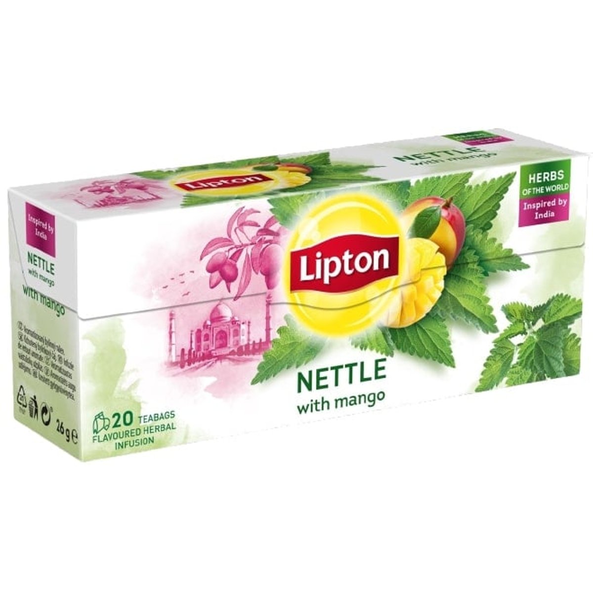 Lipton Nettle with mango 20 čajových sáčků