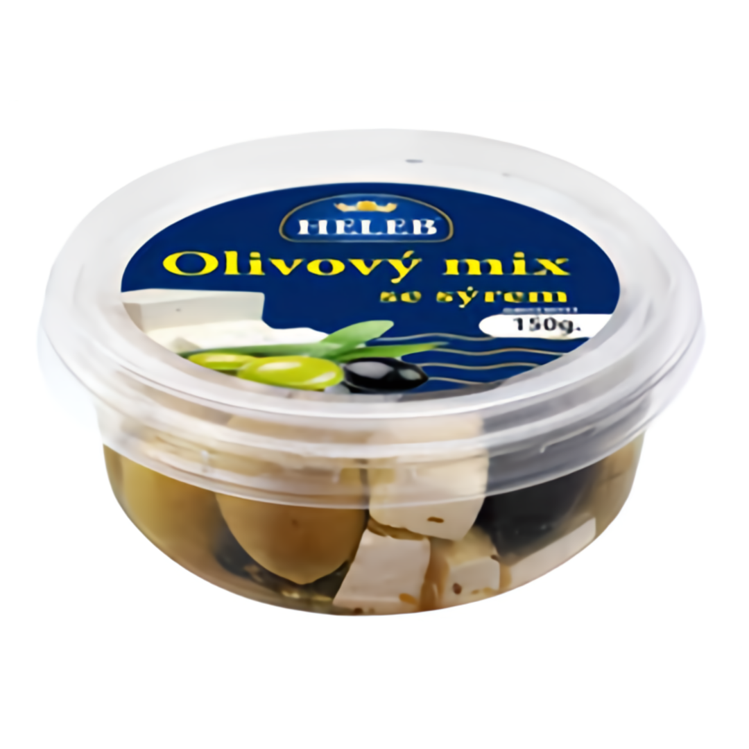 Heleb Olivový mix se sýrem