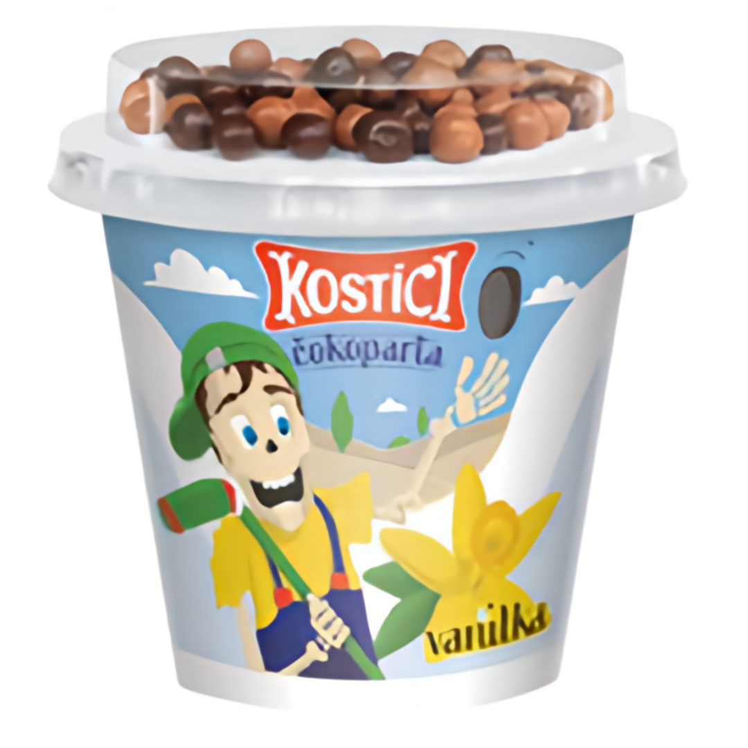 Kostíci Čokoparta jogurt vanilkový