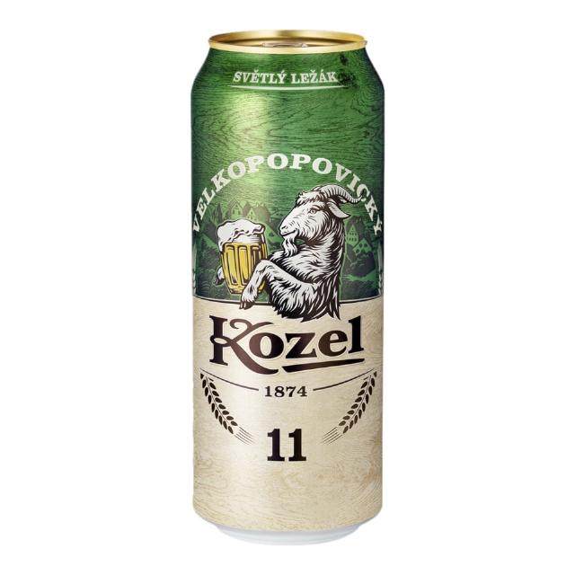 Velkopopovický Kozel 11° ležák světlý