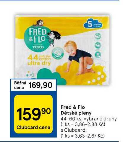 Fred & Flo Dětské pleny