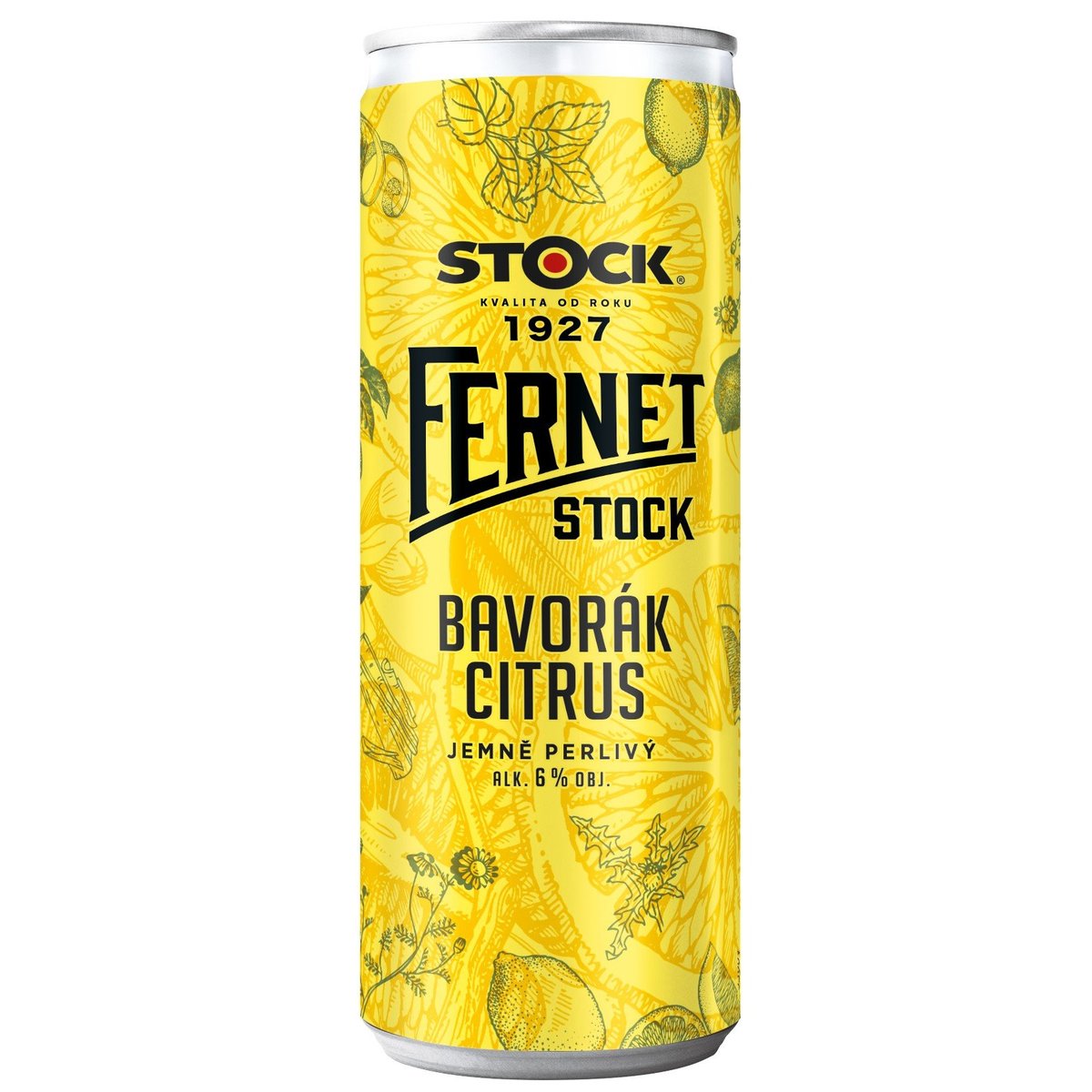 Fernet Stock Bavorák Ready to Drink 6 % plech