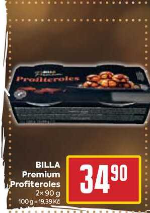 BILLA Premium Profiteroles 2x 90 g