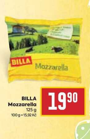 BILLA Mozzarella 125 g  