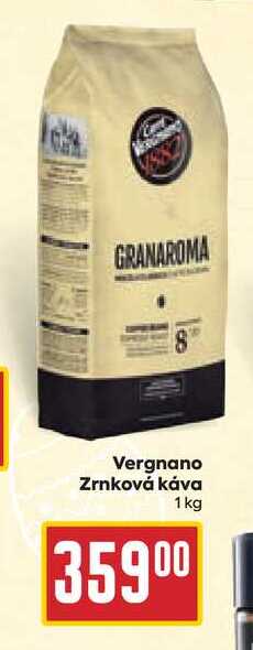 Vergnano Zrnková káva 1 kg