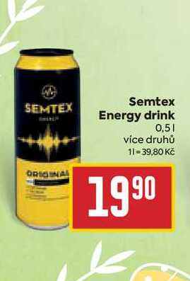 SEMTEX Energy drink ORIGINAL 0,5l