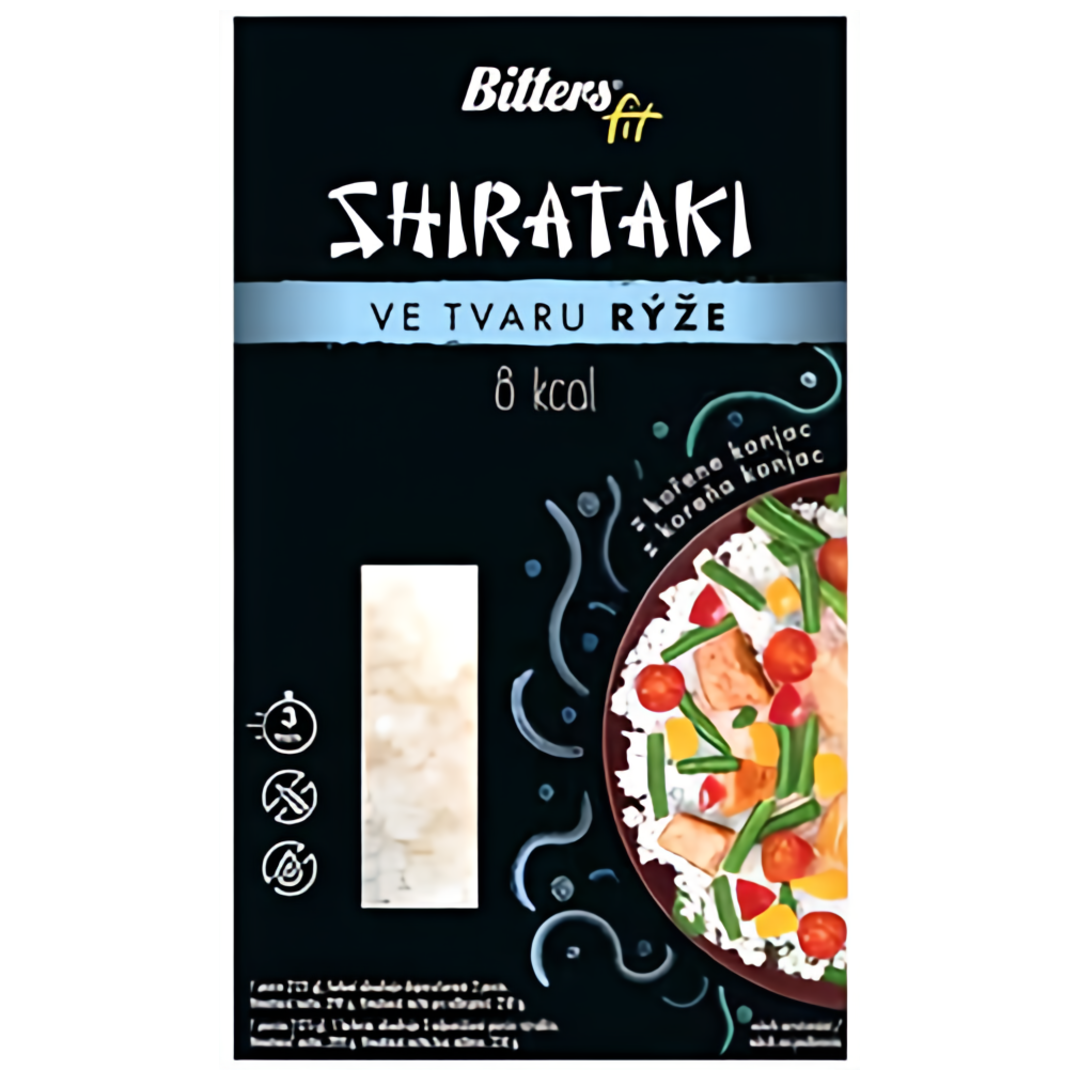 Bitters Fit Shirataki ve tvaru rýže