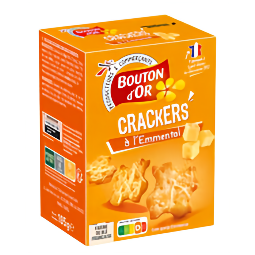 Bouton d´Or Sýrové krekry s ementálem