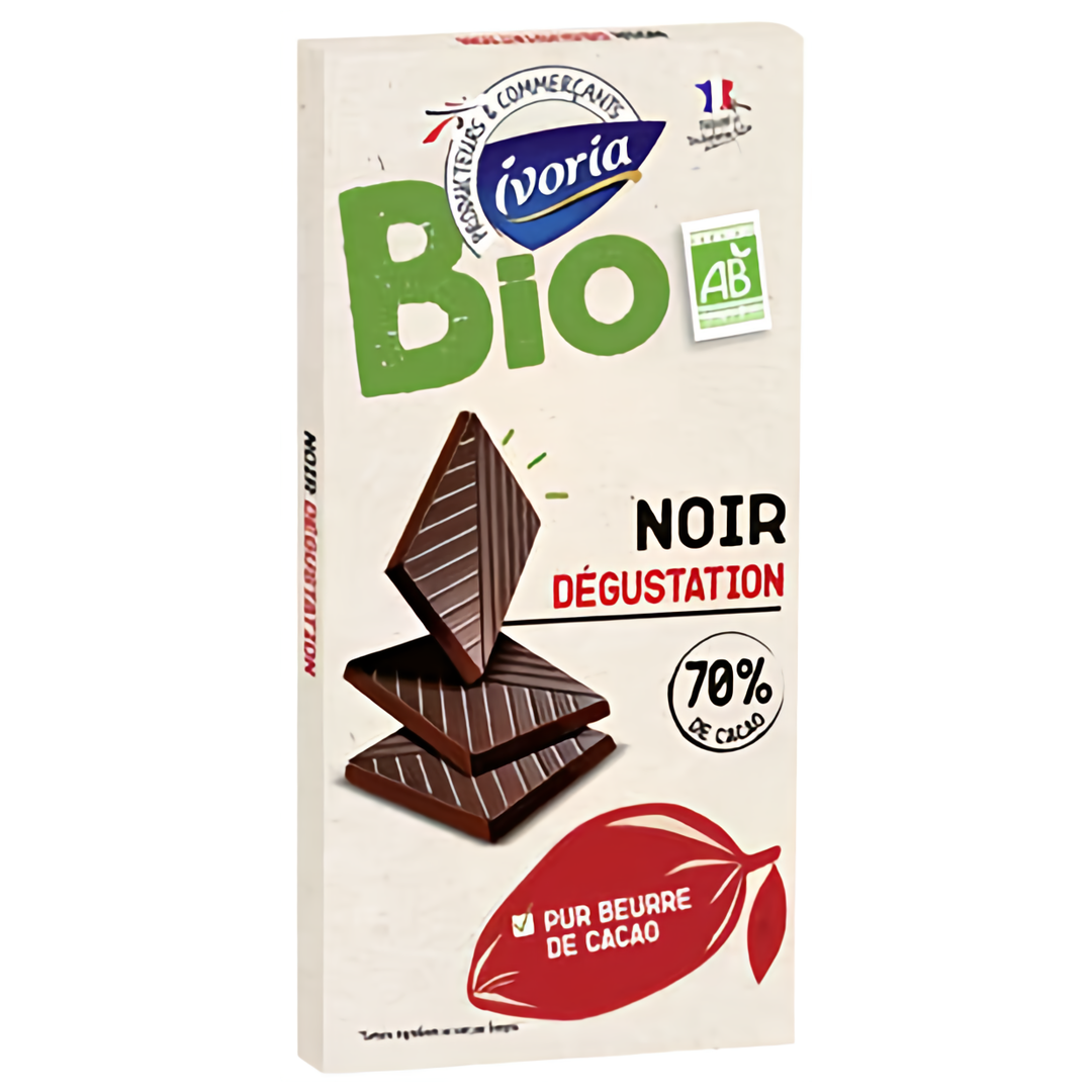 Ivoria BIO Hořká čokoláda 70%