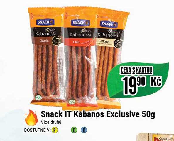 Snack IT Kabanos Exclusive 50g  