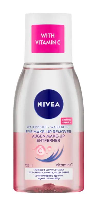 NIVEA Dvoufázový odličovač očí a make-upu, 125 ml