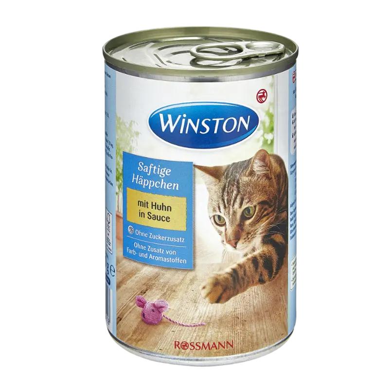 Winston Konzerva pro kočky s kuřecím masem, 400 g