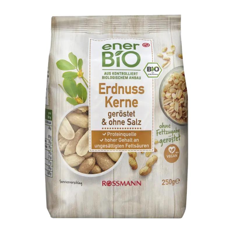 enerBiO BIO arašídy, 250 g
