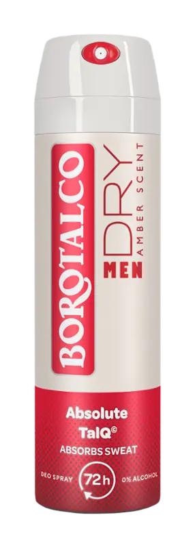Borotalco Deodorant sprej Dry Amber Scent, 150 ml