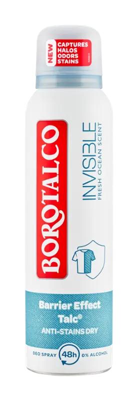 Borotalco Deodorant sprej Invisible, 150 ml