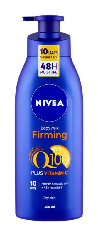 NIVEA Výživné zpevňující tělové mléko Q10 Plus Vitamin C, 400 ml