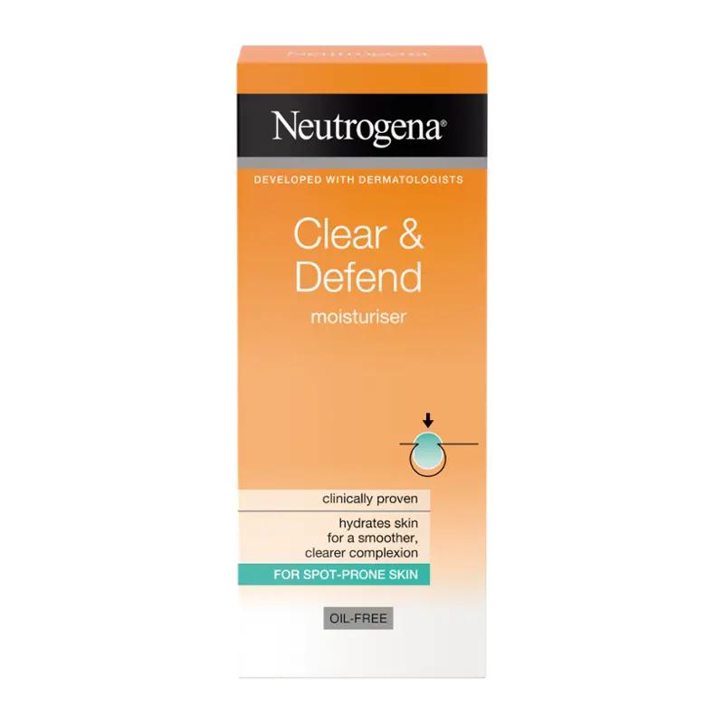Neutrogena Hydratační krém Clear & Defend, 50 ml