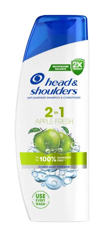 Head & Shoulders Šampon 2v1 Apple Fresh, 330 ml