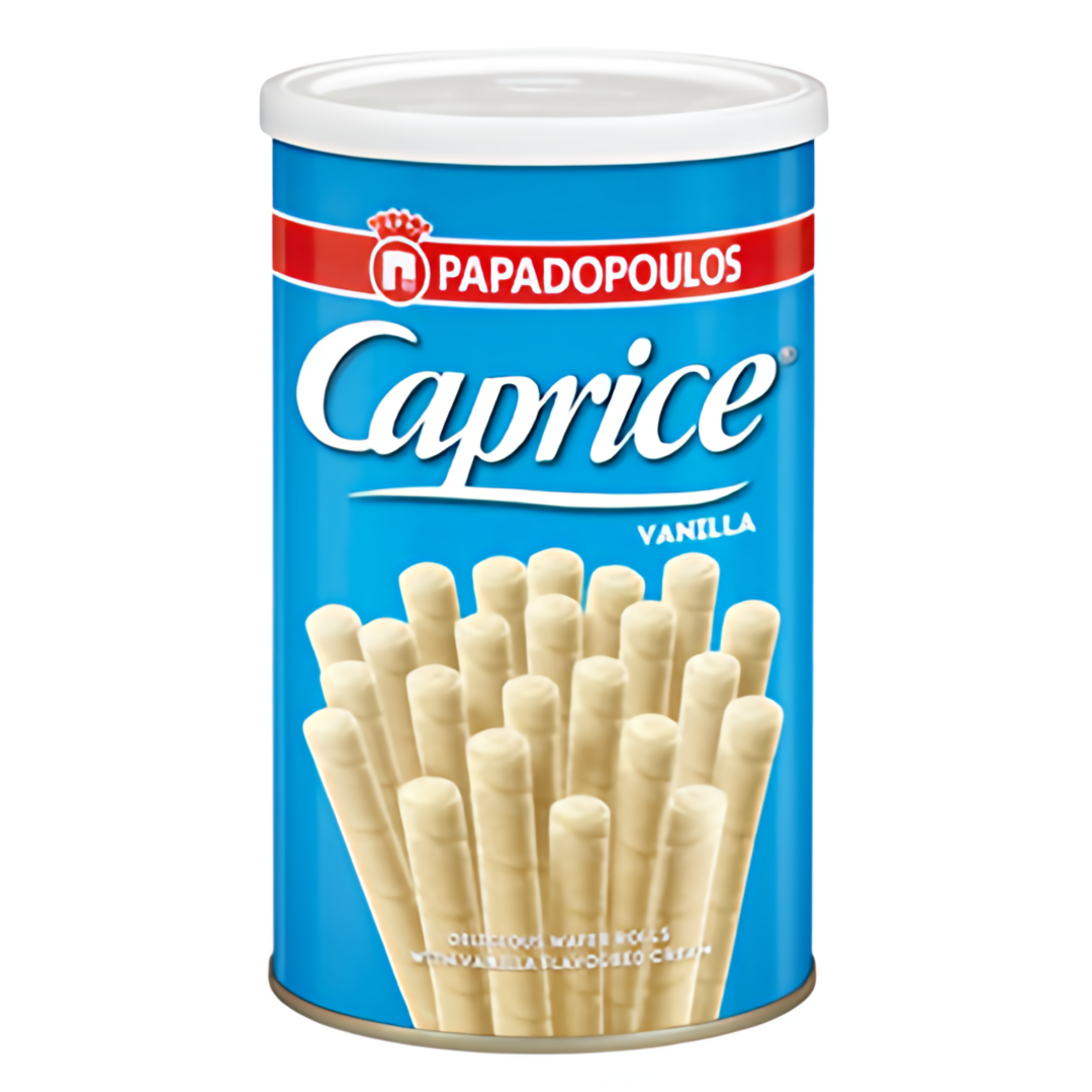 Caprice Vanilla plněné trubičky