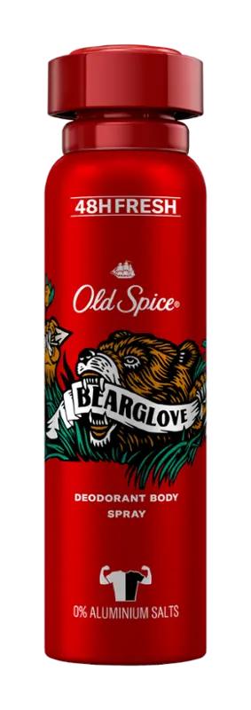 Old Spice Deodorant ve spreji Bearglove, 150 ml
