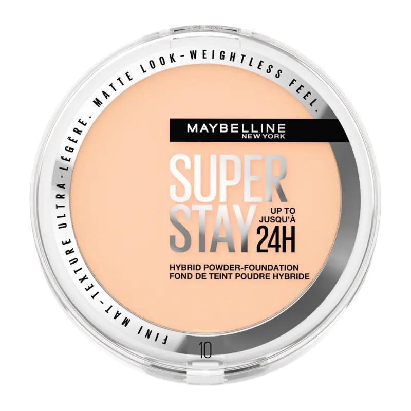 Maybelline SuperStay 24H Hybrid Powder-Foundation make-up v pudru 2v1 10, 1 ks