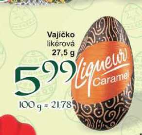Vajíčko likérová 27,5 g 