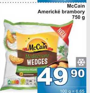 McCain Americké brambory 750g