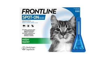 FRONTLINE SPOT on pro kočky 3 pipety