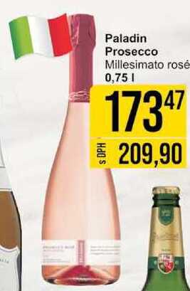 Paladin Prosecco Millesimato rosé, 0,75 l
