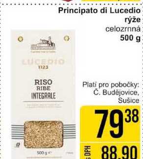 Principato di Lucedio rýže celozrnná, 500 g 