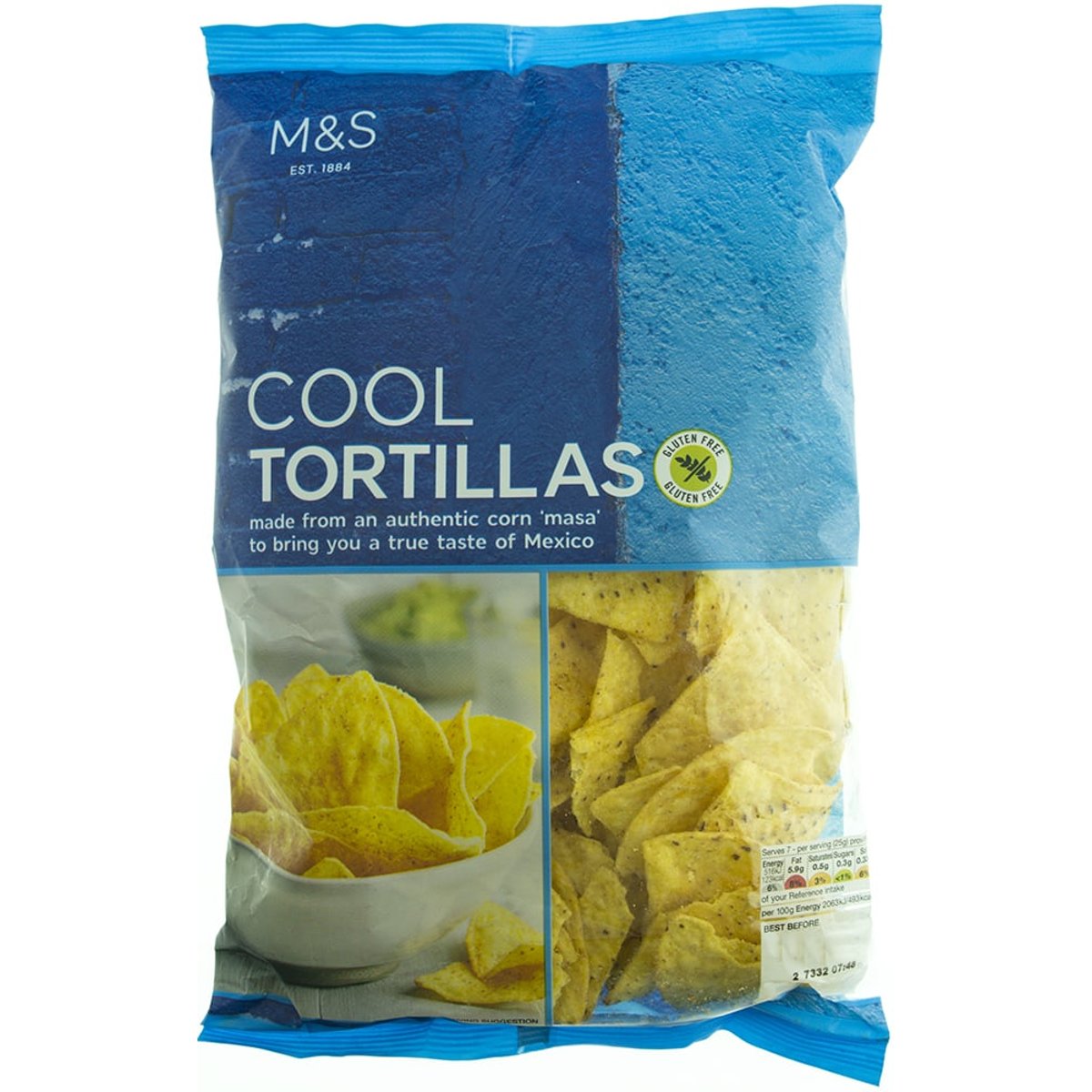 Marks & Spencer Tortilla chipsy kukuřičné