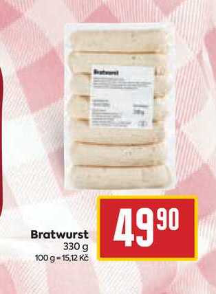Bratwurst 330 g 