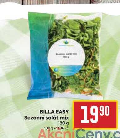BILLA EASY Sezonní salát mix 180 g