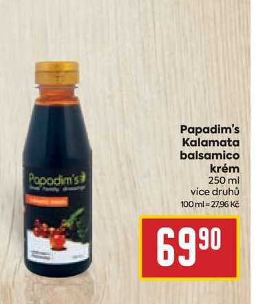 Papadim's balsamico krém 250 ml