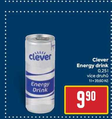 Clever Energy drink 0,25l