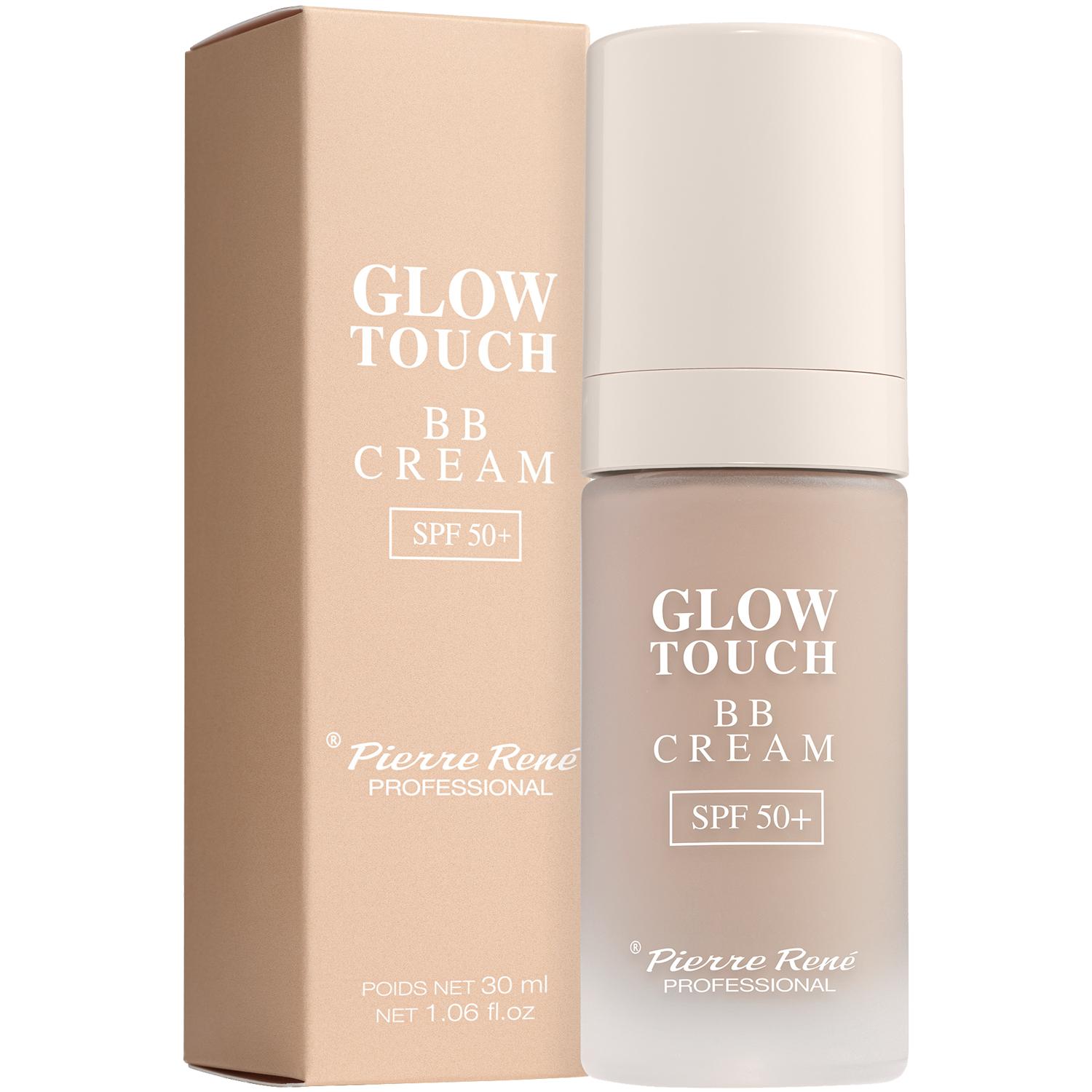 Pierre René Glow Touch, BB krém s SPF50+ na obličej 02, 30 ml