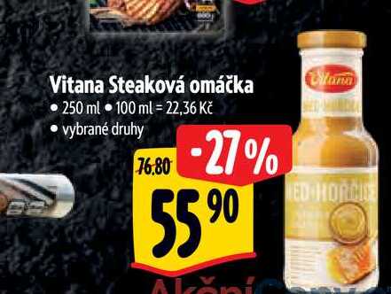 Vitana Steaková omáčka 250 ml 