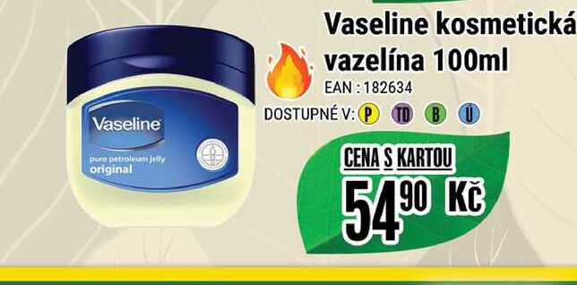 Vaseline kosmetická vazelína 100 ml 