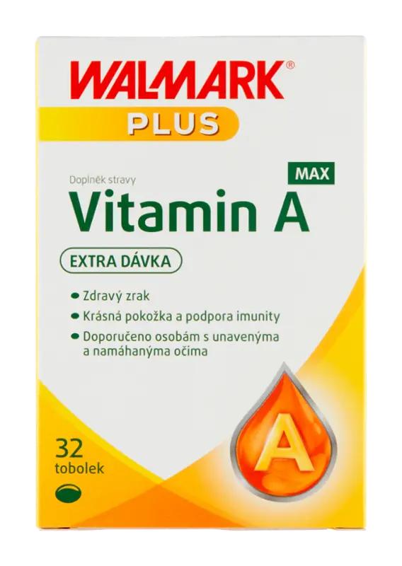 Walmark Vitamin A Max Plus, doplněk stravy, 32 ks