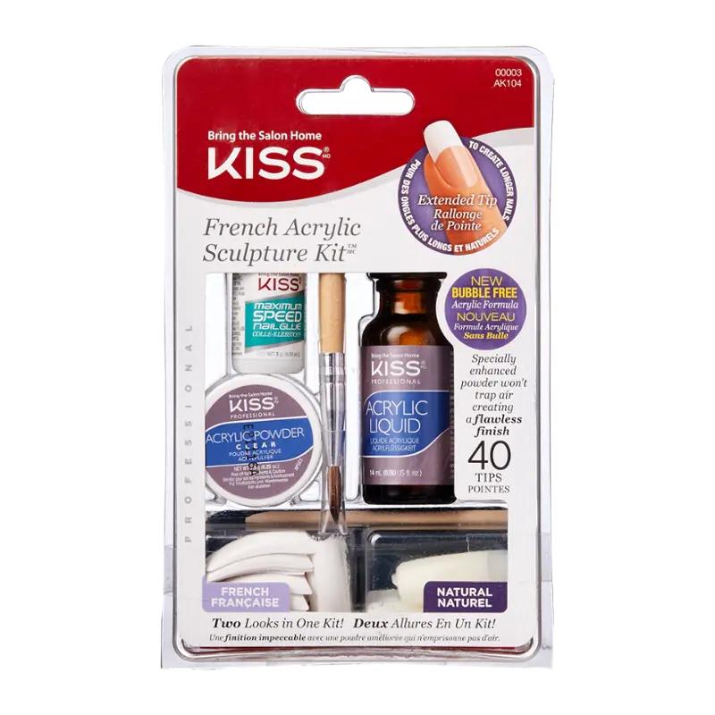 KISS Set na akrylovou francouzskou manikúru, 1 ks