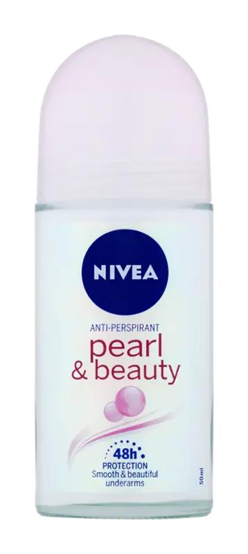 NIVEA Antiperspirant roll-on Pearl & Beauty, 50 ml