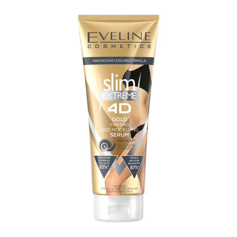 Eveline Tělové sérum SLIM 4D Gold, 250 ml