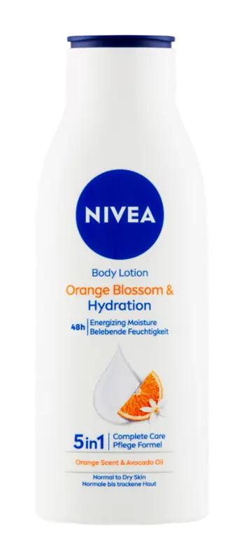 NIVEA Tělové mléko Orange Blossom & Hydration, 400 ml