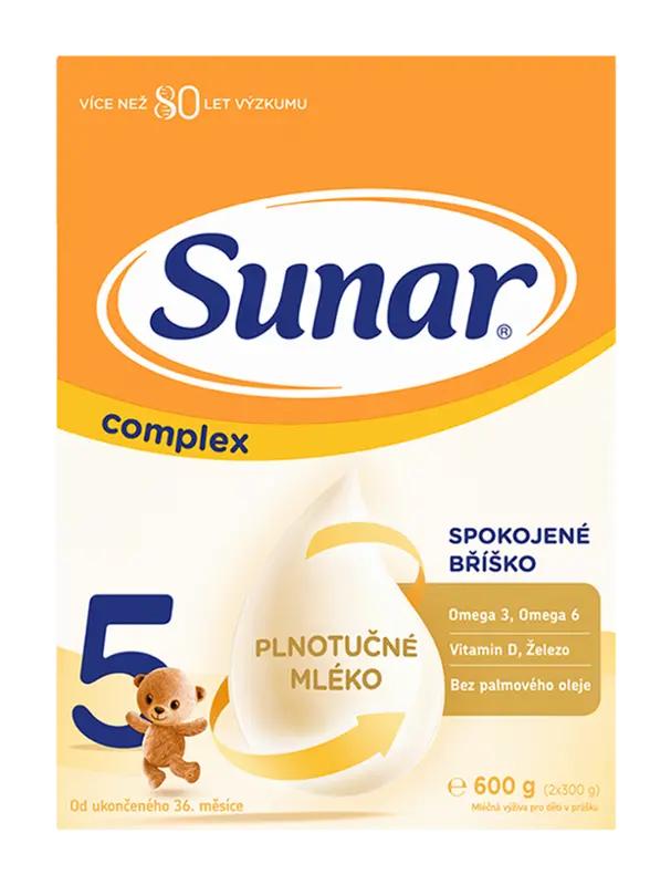 Sunar Complex 5 dětské mléko, 600 g