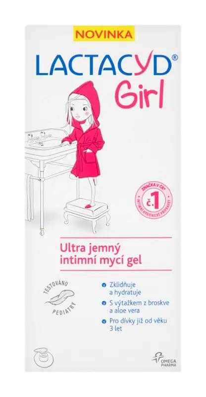 Lactacyd Intimní mycí gel Girl ultra jemný, 200 ml