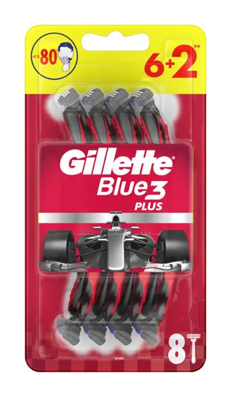Gillette Pánská holítka Blue3 Nitro, 8 ks