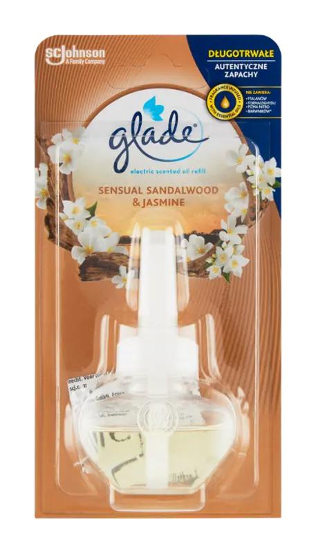 Glade Náplň Electric Scented Oil Sensual Sandalwood & Jasmine, 20 ml