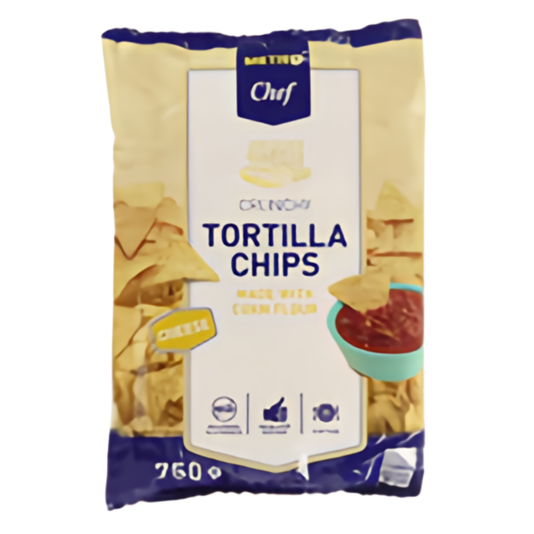 Metro Chef Tortilla Chips Sýrové