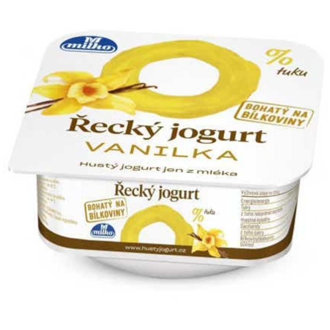 Milko Řecký jogurt 0% vanilka